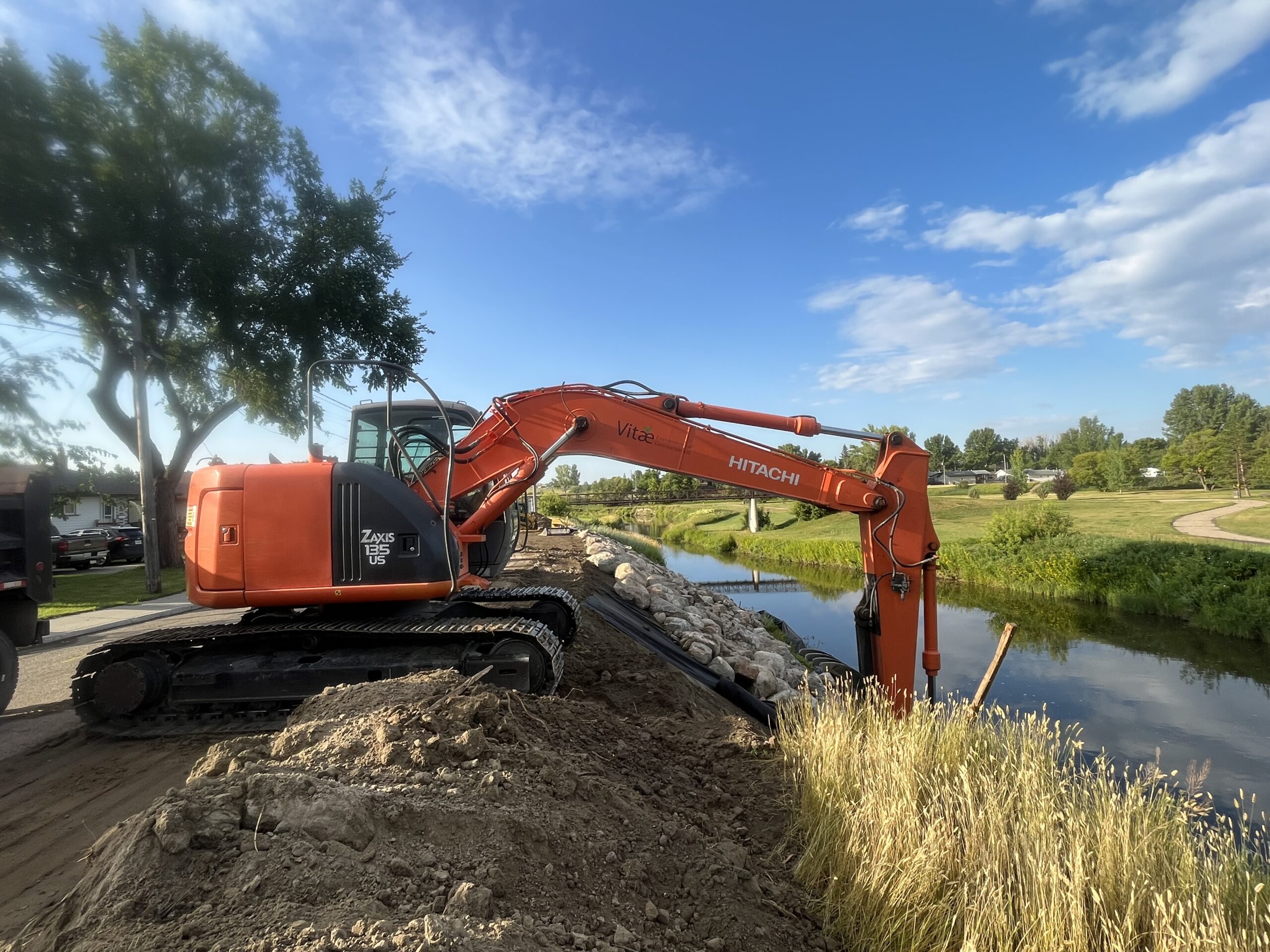 Erosion Control- River Drive Slope Failiure